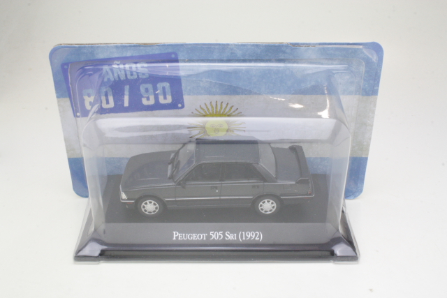 Peugeot 505 SRi 1992, harmaa - Sulje napsauttamalla kuva