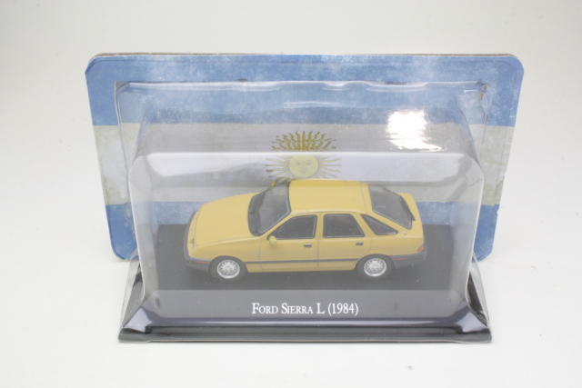 Ford Sierra L 1984, keltainen