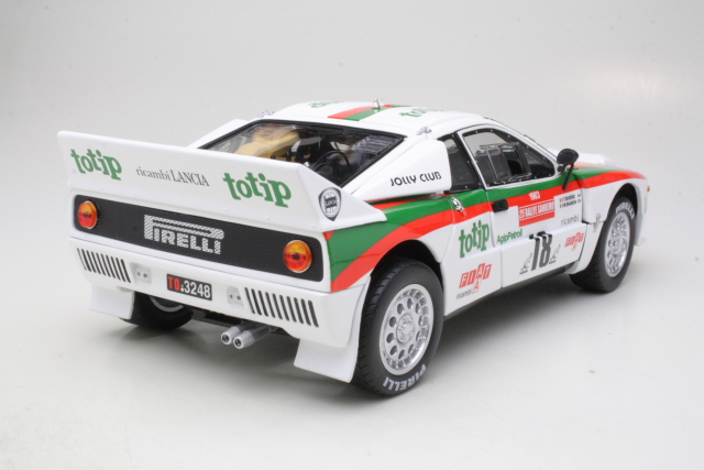 Lancia Rally 037, San Remo 1983, M.Biasion, no.18 - Sulje napsauttamalla kuva