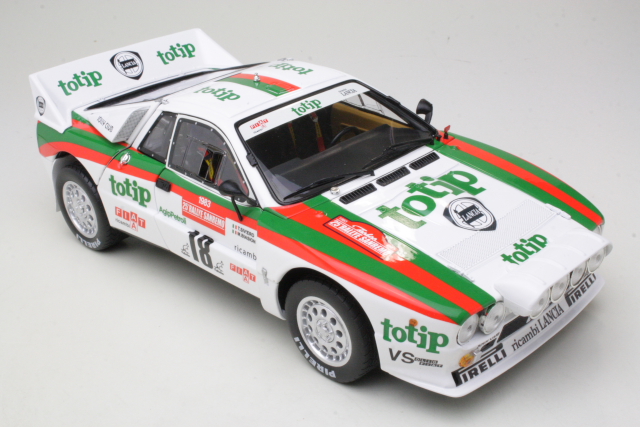 Lancia Rally 037, San Remo 1983, M.Biasion, no.18 - Sulje napsauttamalla kuva