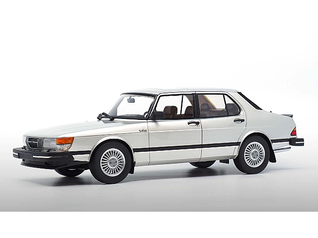 Saab 900 Turbo Sedan 1983, hopea - Sulje napsauttamalla kuva