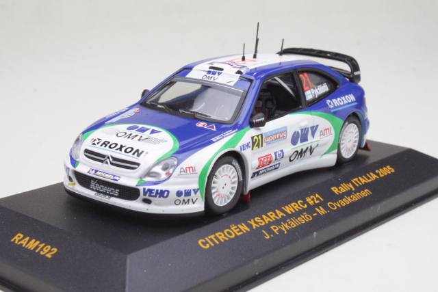 Citroen Xsara WRC, Italy 2005, J.Pykälistö, no.21