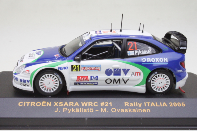 Citroen Xsara WRC, Italy 2005, J.Pykälistö, no.21