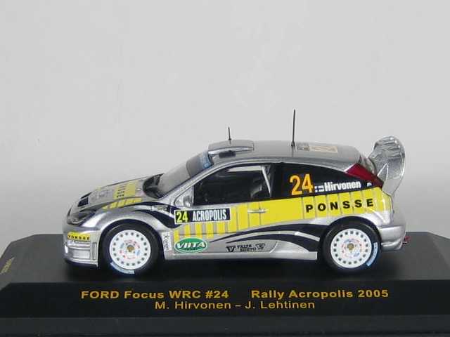 Ford Focus WRC, Acropolis 2005, M.Hirvonen, no.24 - Sulje napsauttamalla kuva