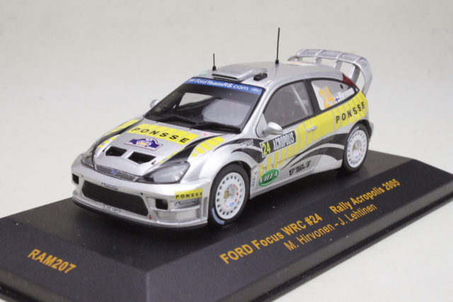 Ford Focus WRC, Acropolis 2005, M.Hirvonen, no.24
