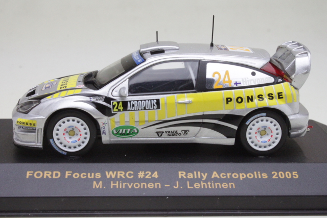 Ford Focus WRC, Acropolis 2005, M.Hirvonen, no.24