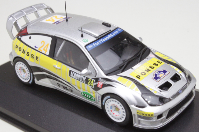 Ford Focus WRC, Acropolis 2005, M.Hirvonen, no.24