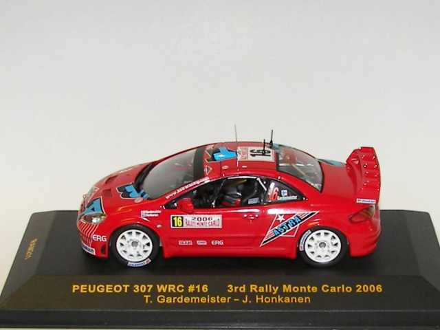 Peugeot 307 WRC, 3rd. Monte Carlo 2006, T.Gardemeister, no.16 - Sulje napsauttamalla kuva