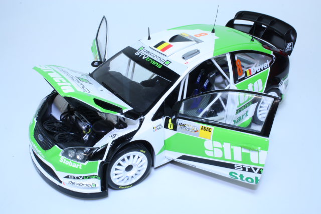 Ford Focus RS WRC, 3rd. Germany 2008, F.Duval, no.8