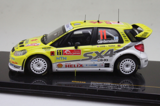 Suzuki SX4 WRC, Rally Japan 2008, T.Gardemeister, no.11
