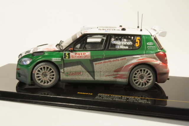 Skoda Fabia S2000, Monte Carlo 2010, J.Hänninen, no.5