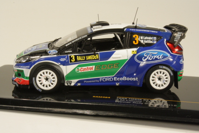 Ford Fiesta RS WRC, Sweden 2012, J.M.Latvala, no.3 - Sulje napsauttamalla kuva