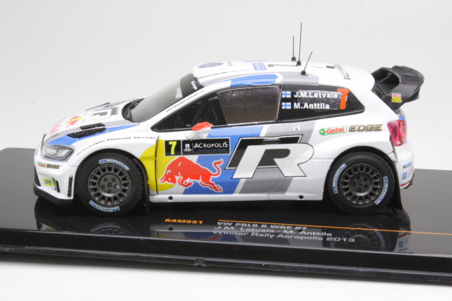 VW Polo R WRC, 1st. Acropolis 2013, J-M.Latvala, no.7