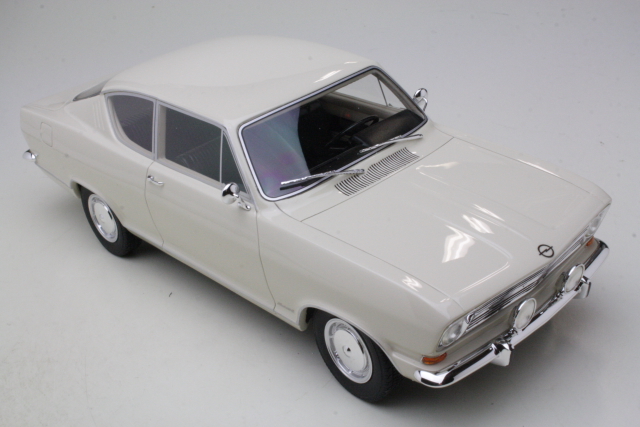 Opel Kadett B Kiemen Coupe 1966, valkoinen