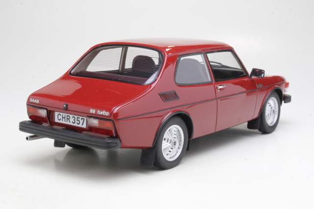 Saab 99 Turbo 1978, red