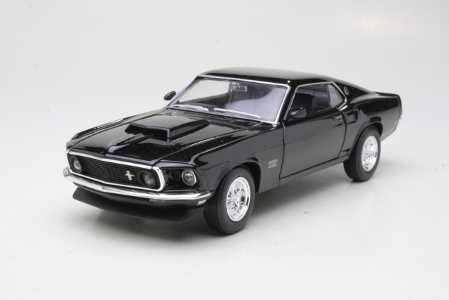 Ford Mustang Boss 429 1970, musta - Sulje napsauttamalla kuva