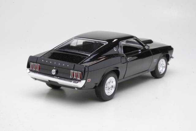 Ford Mustang Boss 429 1970, musta