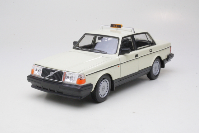 Volvo 240GL 1986, beige "Taxi Germany" - Sulje napsauttamalla kuva