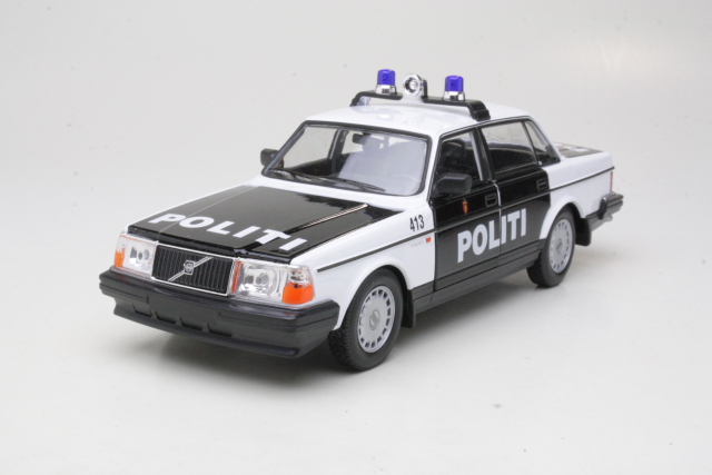 Volvo 240GL 1986 "Norway Police" - Sulje napsauttamalla kuva