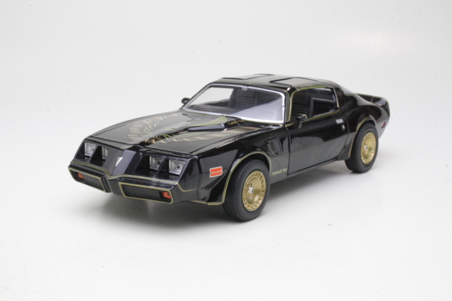 Pontiac Firebird Trans Am Turbo 4.9L 1980, musta - Sulje napsauttamalla kuva