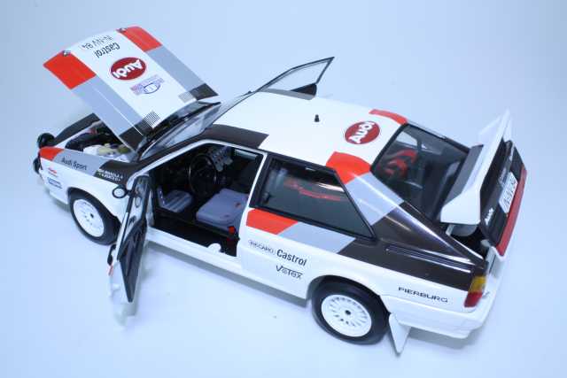 Audi Quattro, 1st. RAC 1982, H.Mikkola, no.1