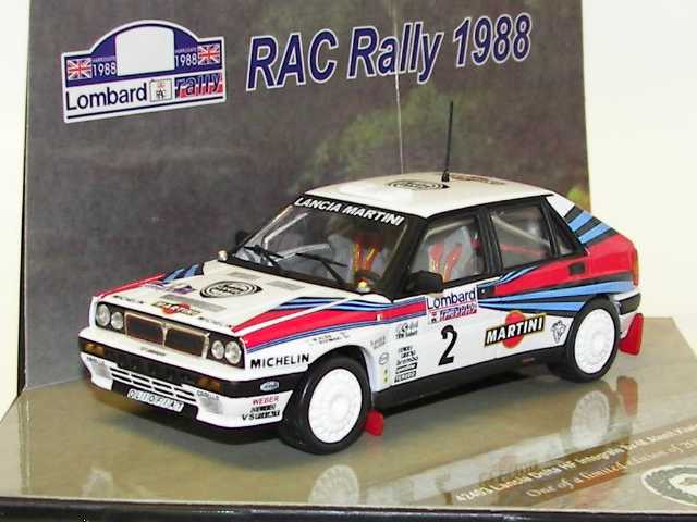 Lancia Delta HF Integrale 8V, RAC 1988, M.Alen, no.2