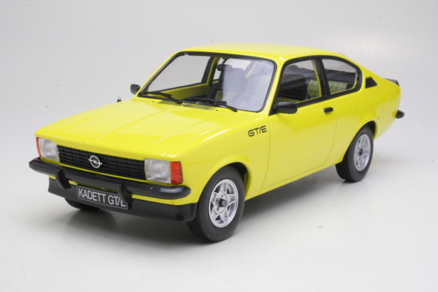 Opel Kadett C GT/E 1977, keltainen - Sulje napsauttamalla kuva