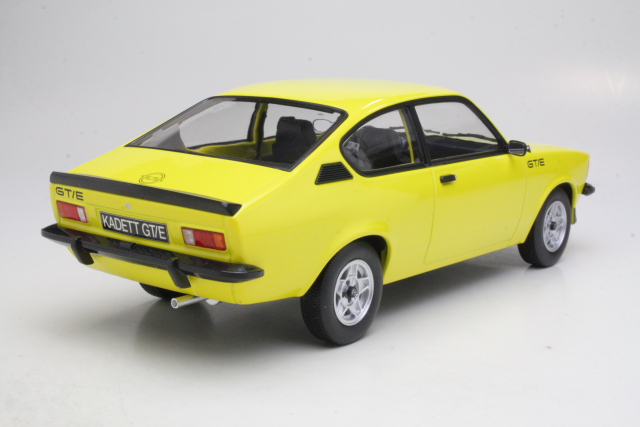 Opel Kadett C GT/E 1977, keltainen - Sulje napsauttamalla kuva