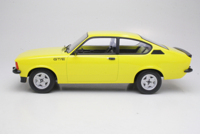 Opel Kadett C GT/E 1977, keltainen - Sulje napsauttamalla kuva