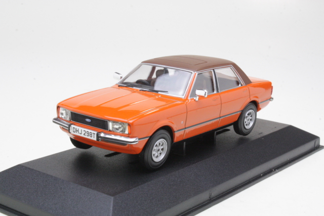 Ford Cortina Mk4, orange - Click Image to Close