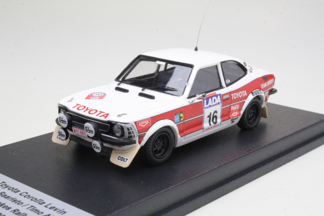 Toyota Corolla Levin, Finland 1977, M.Saaristo, no.16 - Sulje napsauttamalla kuva