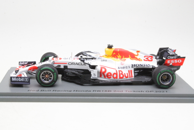 Red Bull RB16B, 2nd. Turkish GP 2021, M.Verstappen, no.33