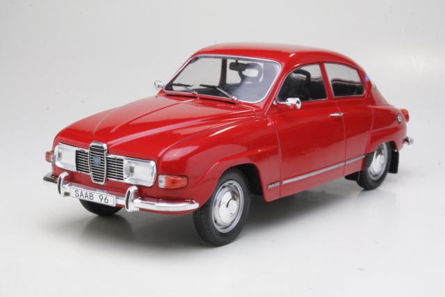 Saab 96 V4 1971, red