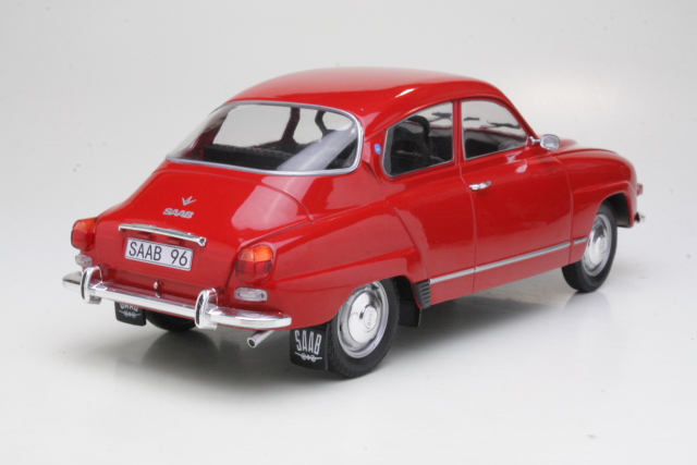 Saab 96 V4 1971, red