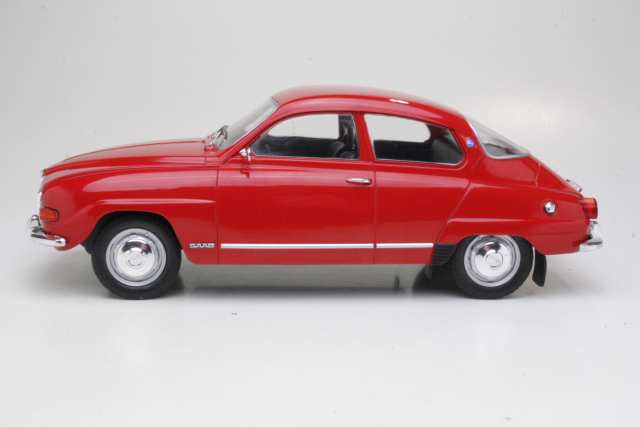 Saab 96 V4 1971, punainen - Sulje napsauttamalla kuva