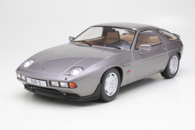 Porsche 928 S 1980, harmaa