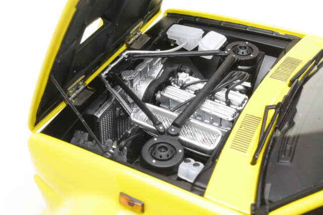 Fiat 131 Abarth 1976, yellow