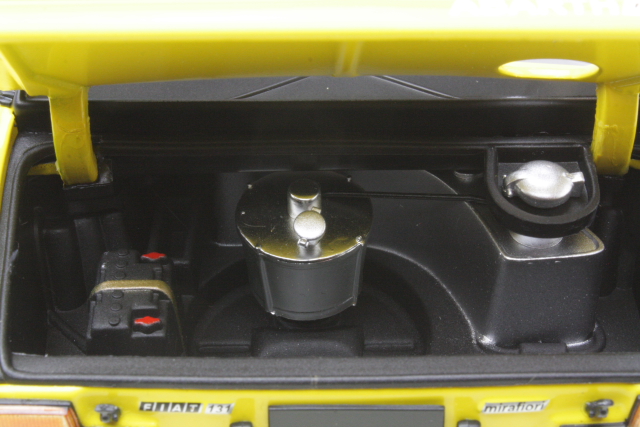 Fiat 131 Abarth 1976, yellow