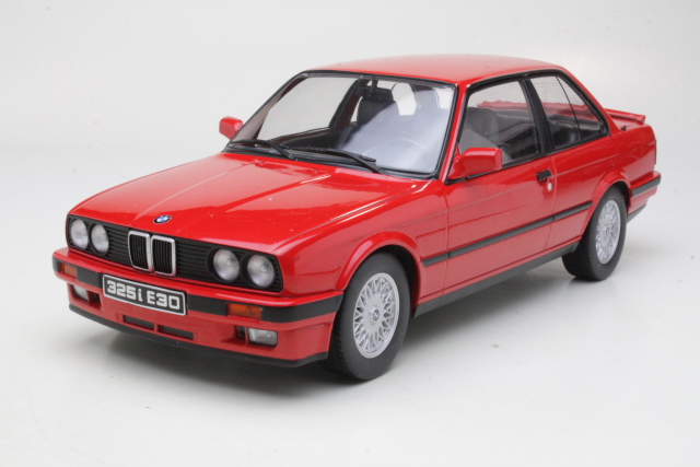 BMW 325i (e30) M-Package 1 1987, punainen - Sulje napsauttamalla kuva