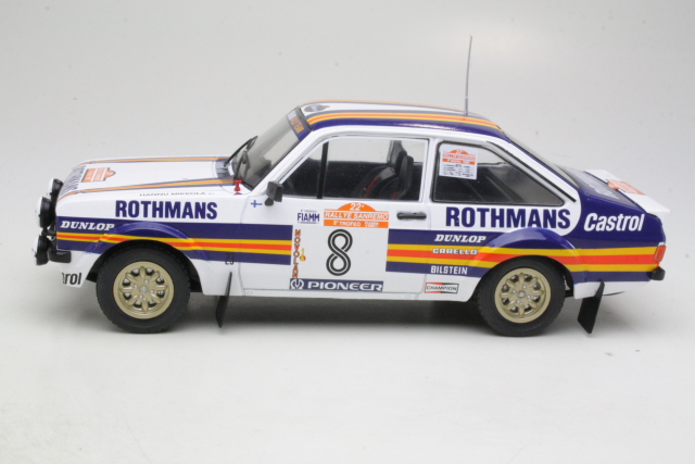 Ford Escort Mk2 RS1800, San Remo 1980, H.Mikkola, no.8