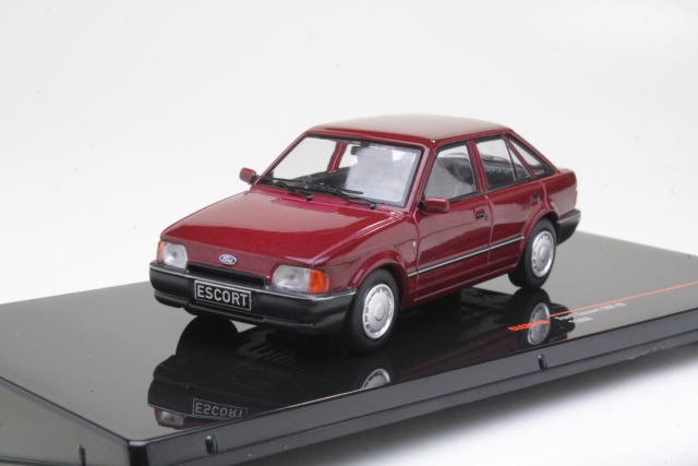 Ford Escort Mk4 1988, tummanpunainen