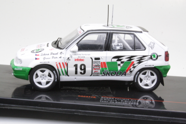 Skoda Felicia Kit Car, Tour de Corse 1995, P.Sibera, no.19 - Sulje napsauttamalla kuva