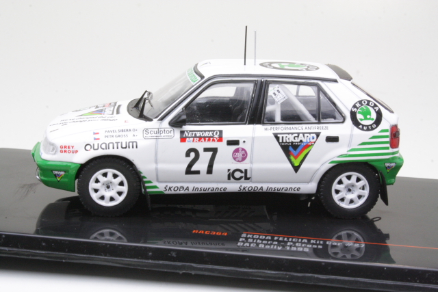 Skoda Felicia Kit Car, RAC 1995, P.Sibera, no.27 - Sulje napsauttamalla kuva