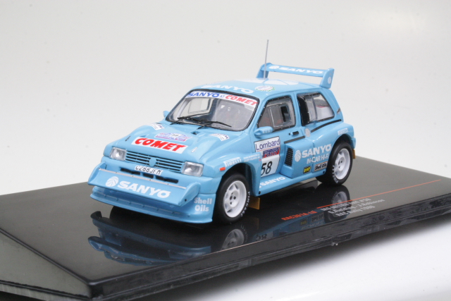 MG Metro 6R4, RAC 1986, G.Fielding, no.58 - Sulje napsauttamalla kuva