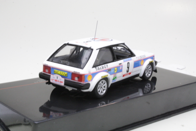 Talbot Sunbeam Lotus, Tour de Corse 1981, H.Toivonen, no.9