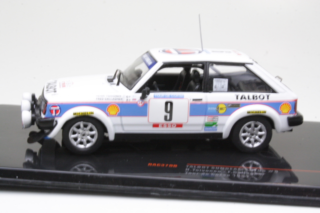Talbot Sunbeam Lotus, Tour de Corse 1981, H.Toivonen, no.9