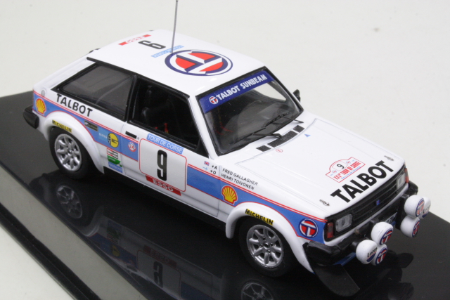 Talbot Sunbeam Lotus, Tour de Corse 1981, H.Toivonen, no.9