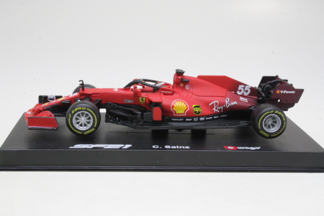 Ferrari SF21, F1 2021, C.Sainz jr., no.55