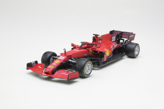 Ferrari SF21, F1 2021, C.Sainz jr., no.55 - Sulje napsauttamalla kuva