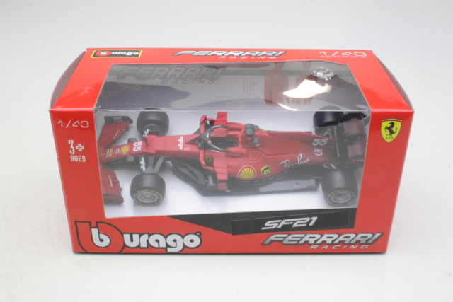 Ferrari SF21, F1 2021, C.Sainz jr., no.55